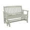 Highwood Usa 4ft Lehigh Gliding Bench Outdoor Furniture for Patio, Backyard, Garden AD-GLBENLH2-EUC - alternate 1